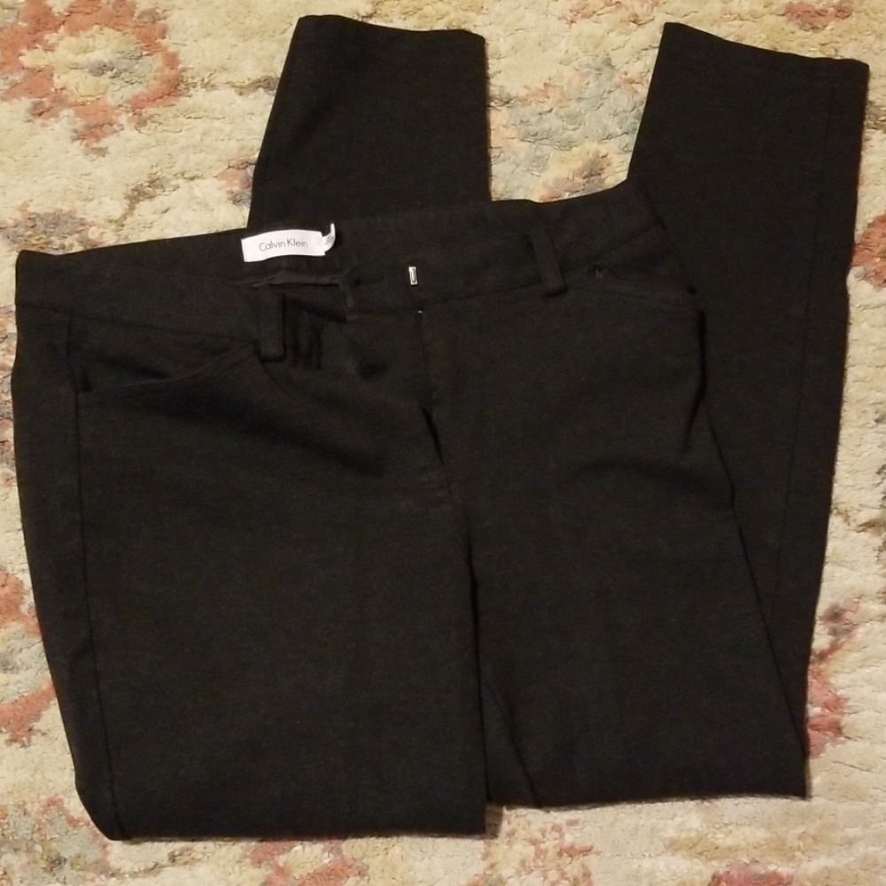 Charcoal grey Calvin Klein dress pants